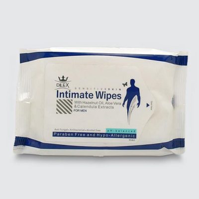 دستمال مرطوب بهداشتی مخصوص آقایان 20 عددی