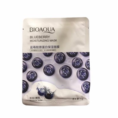ماسک ورقه ای بلوبری بیوآکوا 25 گرم