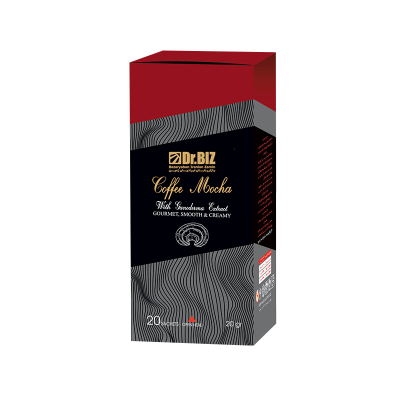 قهوه موکا با قارچ گانودرما ۲۰ عددی