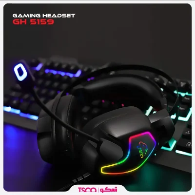 هدست باسیم مخصوص بازی تسکو مدل GH 5159