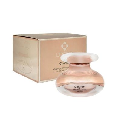 کرم روشن‌کننده و مرطوب‌کننده حاوی عصاره خاویار 50 میلی‌لیتر