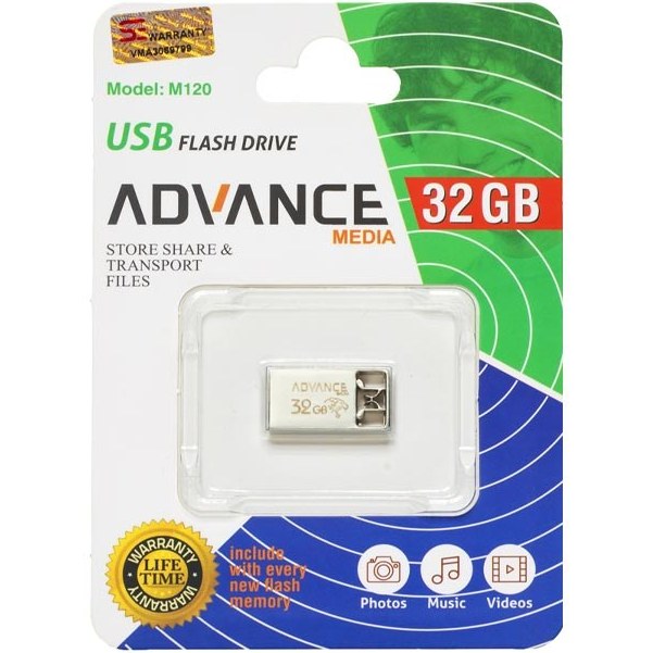 pJbX9l7nS_F0vecR فلش مموری ادونس مدل M120 ظرفیت 32 گیگابایت - Image 1